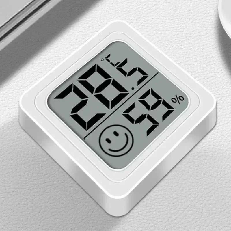 VIVO 2025 Mini Indoor LCD Digital Thermometer Hygrometer Indoor Room Temperature Humidity Meter Sensor Gauge Weather Station