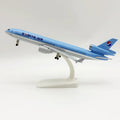 1/400 Scale 20cm Korean MD-11 Airways Metal Alloy Souvenir Airplane Model With Stand Alloy Simulation Aircraft Model Toy Gift