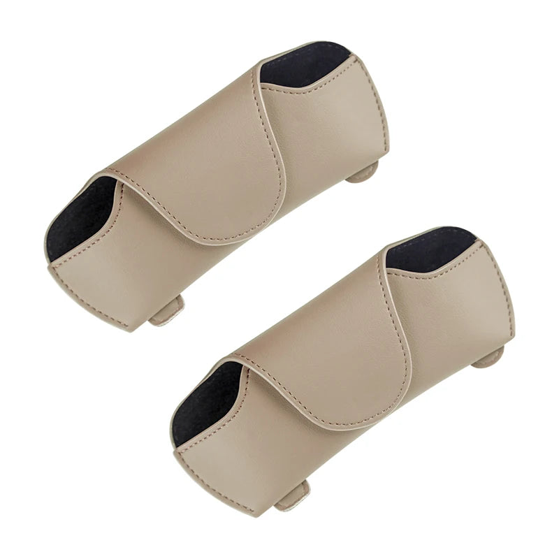 For Porsche Macan Cayenne Panamera Cayman Boxster 911 Taycan Car Sunglasses Clip Glasses Box Auto Interior Accessories