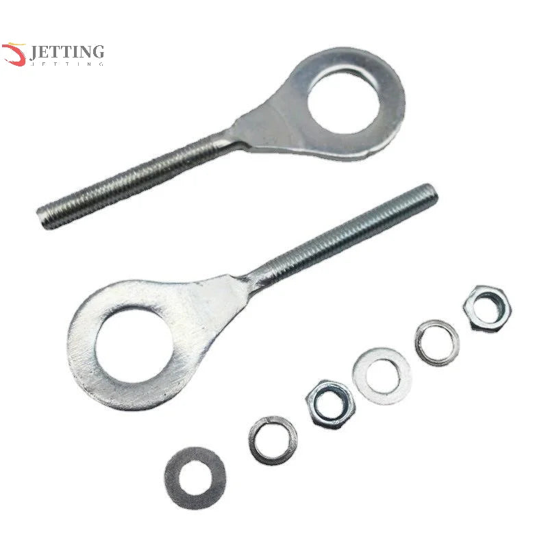 2Pcs Motorcycle Chain Tensioner Adjuster Iron Puller For Mini Bike 50cc-125cc CRF50 XR70 ATV Motorcycle Parts Accessories