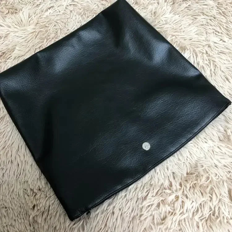 Solid Color Women Clutch Bag Soft Pu Leather Lady Evening Bags Trend Party Girl Envelope Bag Large Capacity Clutches Purse Black