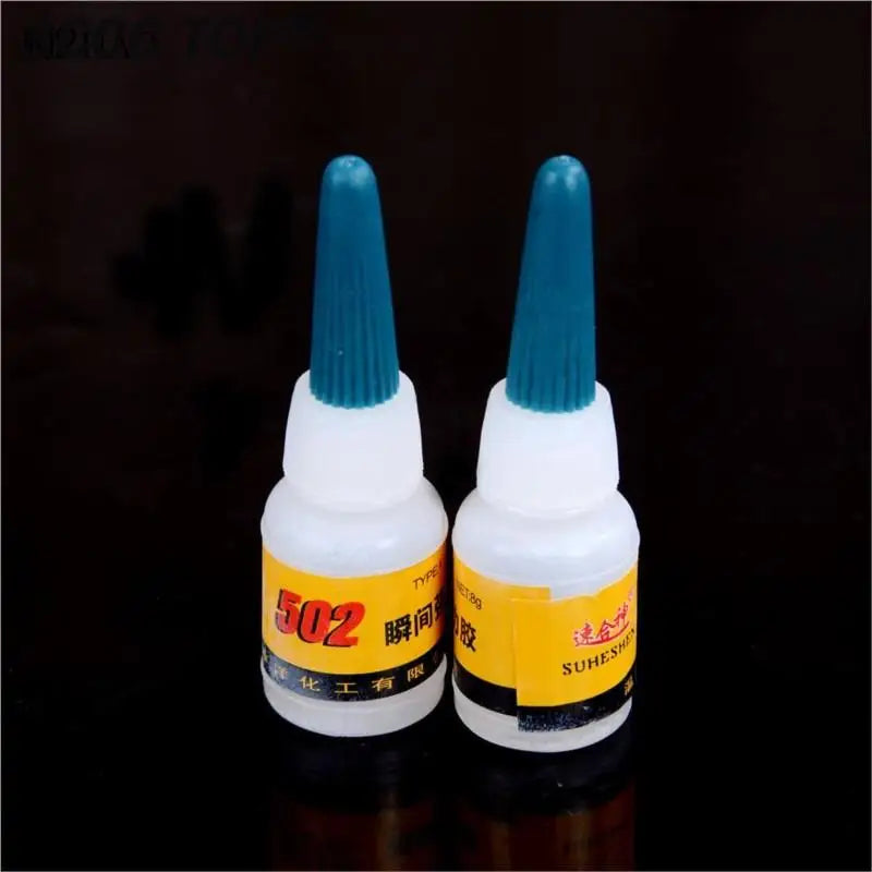 5g 502 Super Glue Instant Quick-drying Cyanoacrylate Adhesive Strong Bond Fast Crafts Repair Glue for Metal Glass Rubber Leather