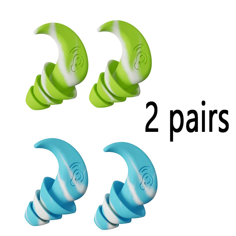 Silicone Earplugs Sleeping Earplugs for Sleep Anti-Noise Silicone Earplugs Ear Plugs Prevent Snoring Ear Plugs Health