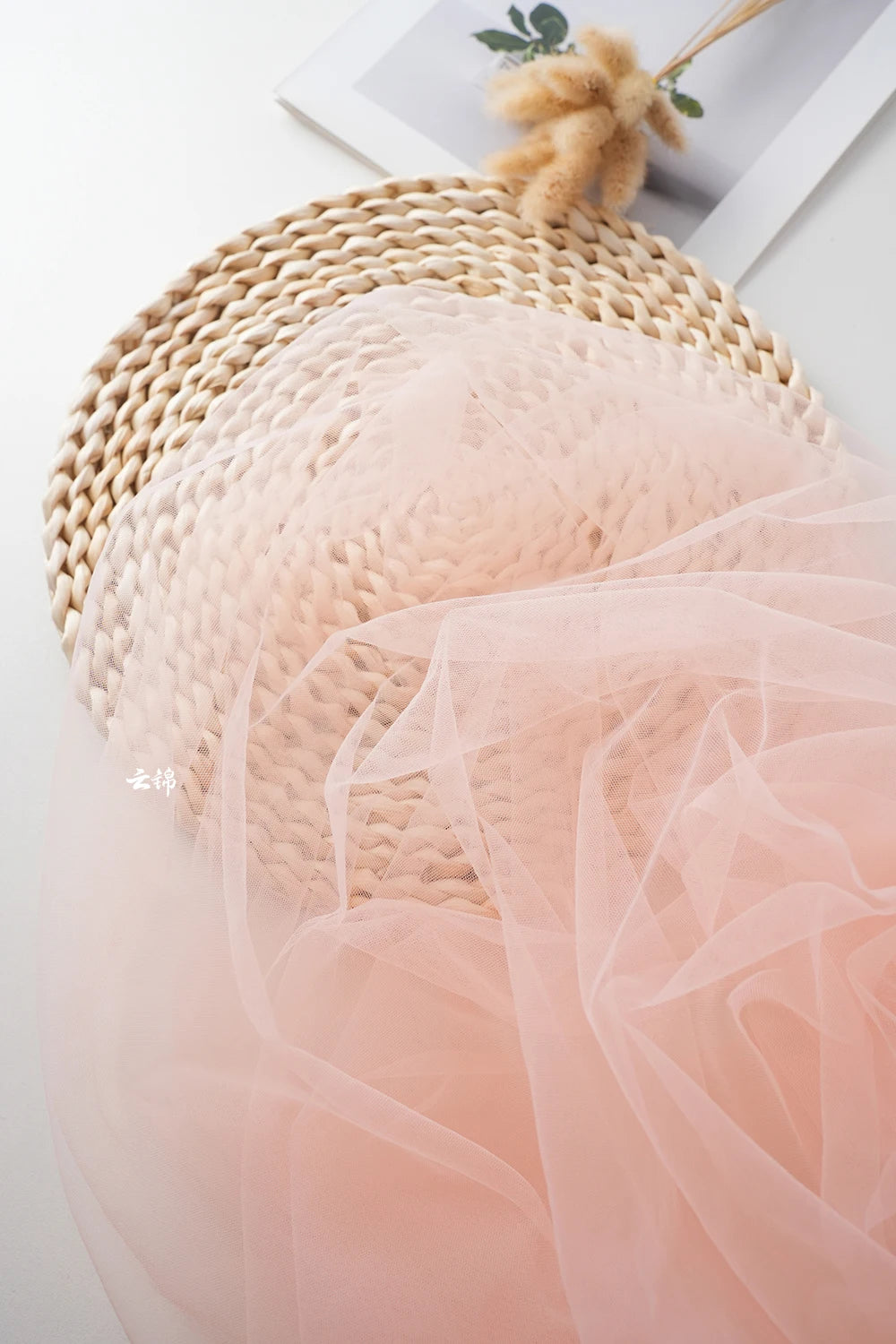 Green Transparent Tulle Fabric By The Meter for Clothing Hanfu Veil Wedding Background Diy Sewing Gauze Cloth Soft Light White