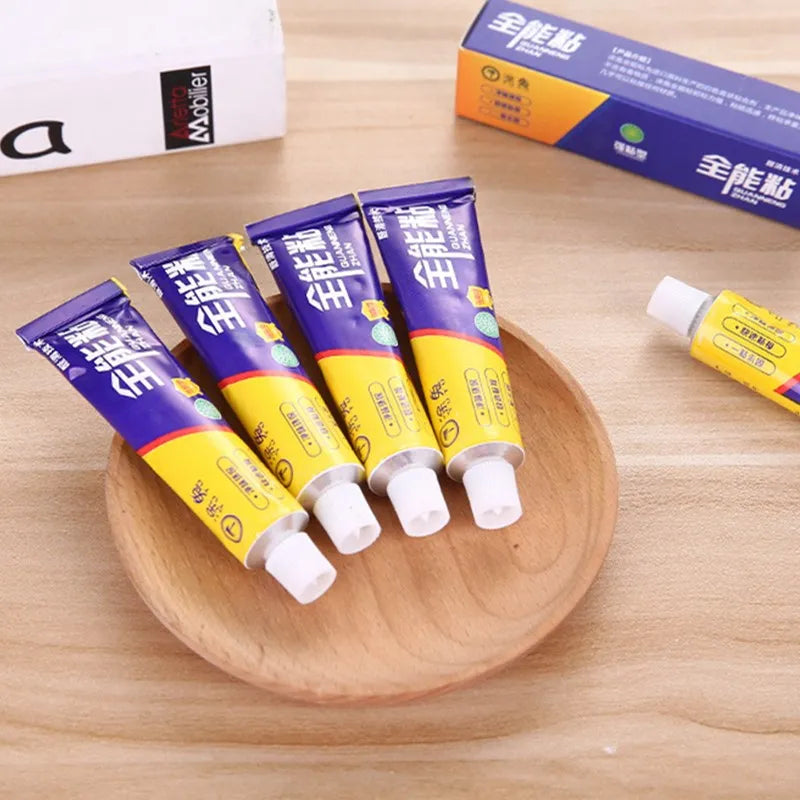 20ml Super Strong Fast Dry White Latex Liquid Glue Office Home Supply Glass Metal Rubber Wood Waterproof Multipurpose Adhesive