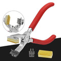 Creative Leather Goods Clamp Tool Craft Punch Handheld Silent Punch Tool Pliers Sewing Stitch Chisel Diamond 4mm Punch