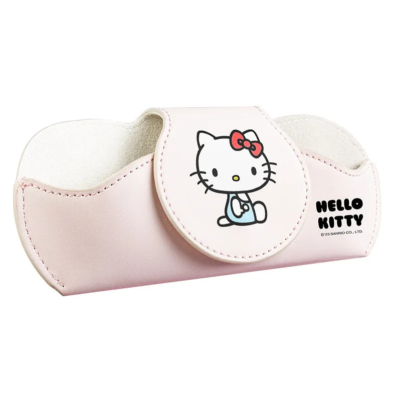 Sanrio Car Sun Visor Glasses Case Holder Sunglasses Clip Ticket Card Clip Multifunction Portable Clip Auto Interior Accessories