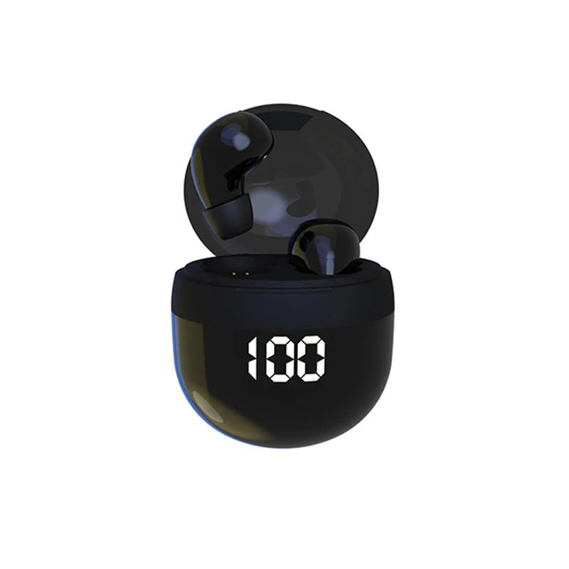 SHUKE Invisible Sleep Wireless Earphone Bluetooth 5.3 Mini Earbuds Noise Cancelling Headset Touch Control Headphones With Mic