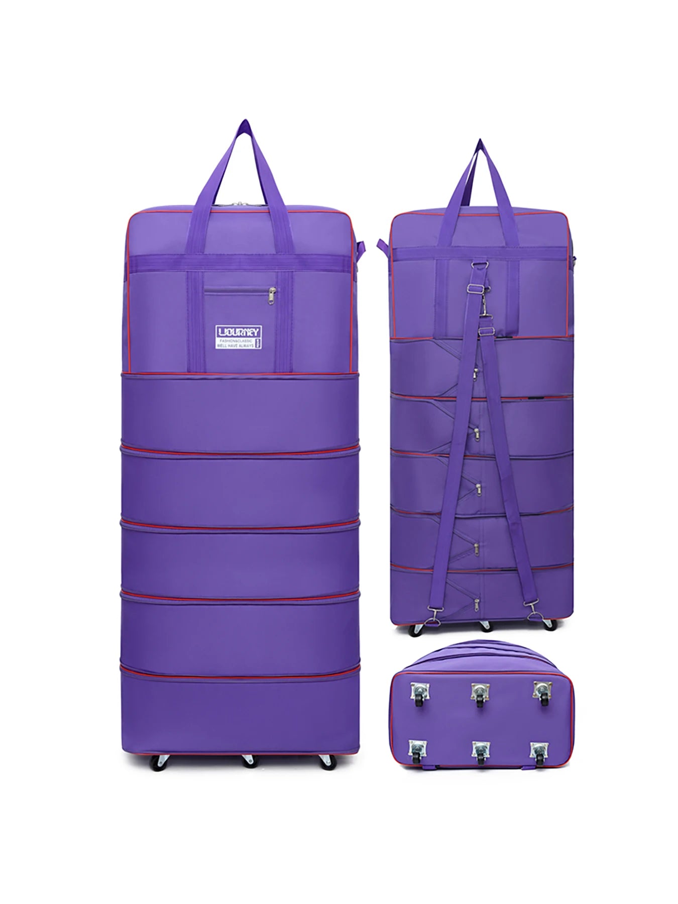 Large Capacity Gym & Travel Duffel Bag for Men,Family Foldable Travel Bag,Foldable Duffel Bag for Weekend Trips,Gift-Ready Bag