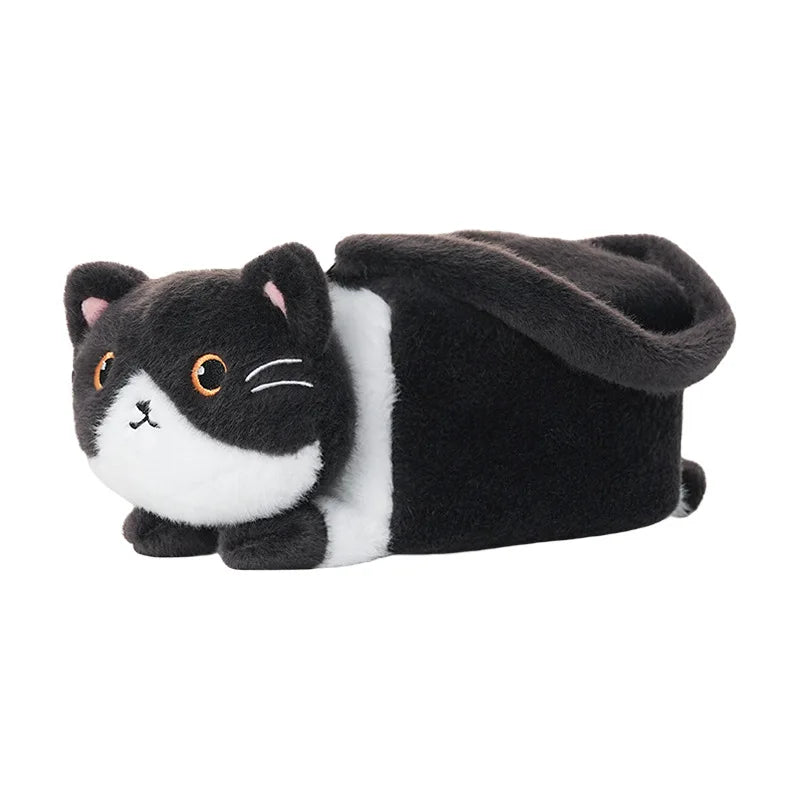 NEW Car tissue box cute cartoon cat car car paper box hanging high-end decoration car tissue bag car accessories