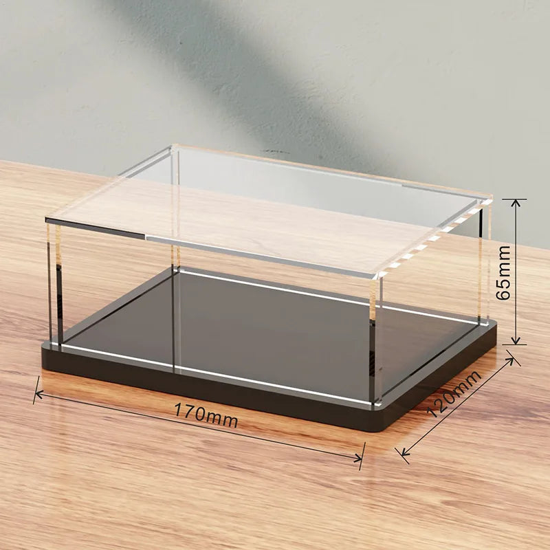 Fully Transparent Acrylic Car Model Display Case 2-6 Layer Storage Box With Door Hot Wheels Acrylic Cabinet For 1/32 Racing Car