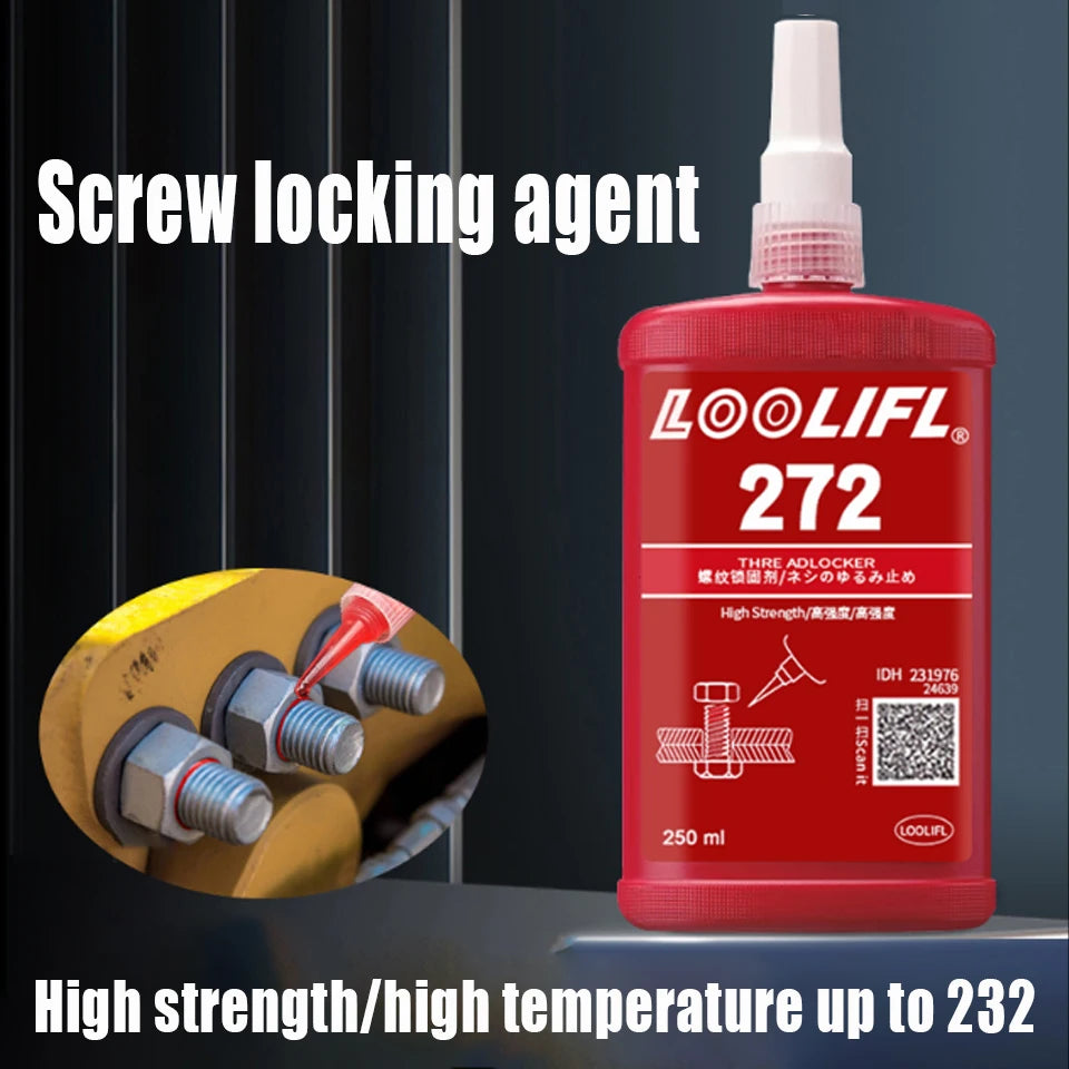 Loctite Threadlocker Anaerobic Adhesive Quick Cured Glue Screw Leaking Agent 243 222 242 262 263 271 272 277 290for Rapid Repair