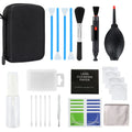 Camera Lens Cleaning Kit Professional Scratch Free Electronics Cleaning Tool Set with Air Blower Cleaning Brush Wipes Tweezers