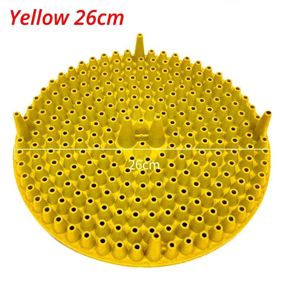 1X Car Wash S Stone Guard Isolation Net Funnel Bucket Filter Supplies Shop Tools Bullet Head Screen Beauty Cleaning Blue Yellow