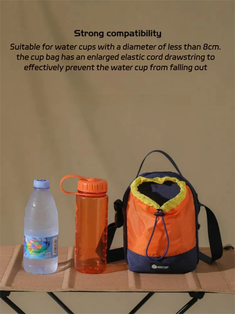 Ultralight Crossbody Water Bottle Bag Waterproof Nylon Shoulder Pouch Portable Travel Casual Outdoor Phone Wallet Organizer