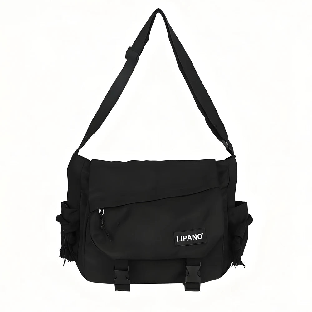 Popular Shoulder Bag Large Capacity Crossbody Bag Retro Workwear Postman Bags for Girls Nylon Handbags Fashion Casual
