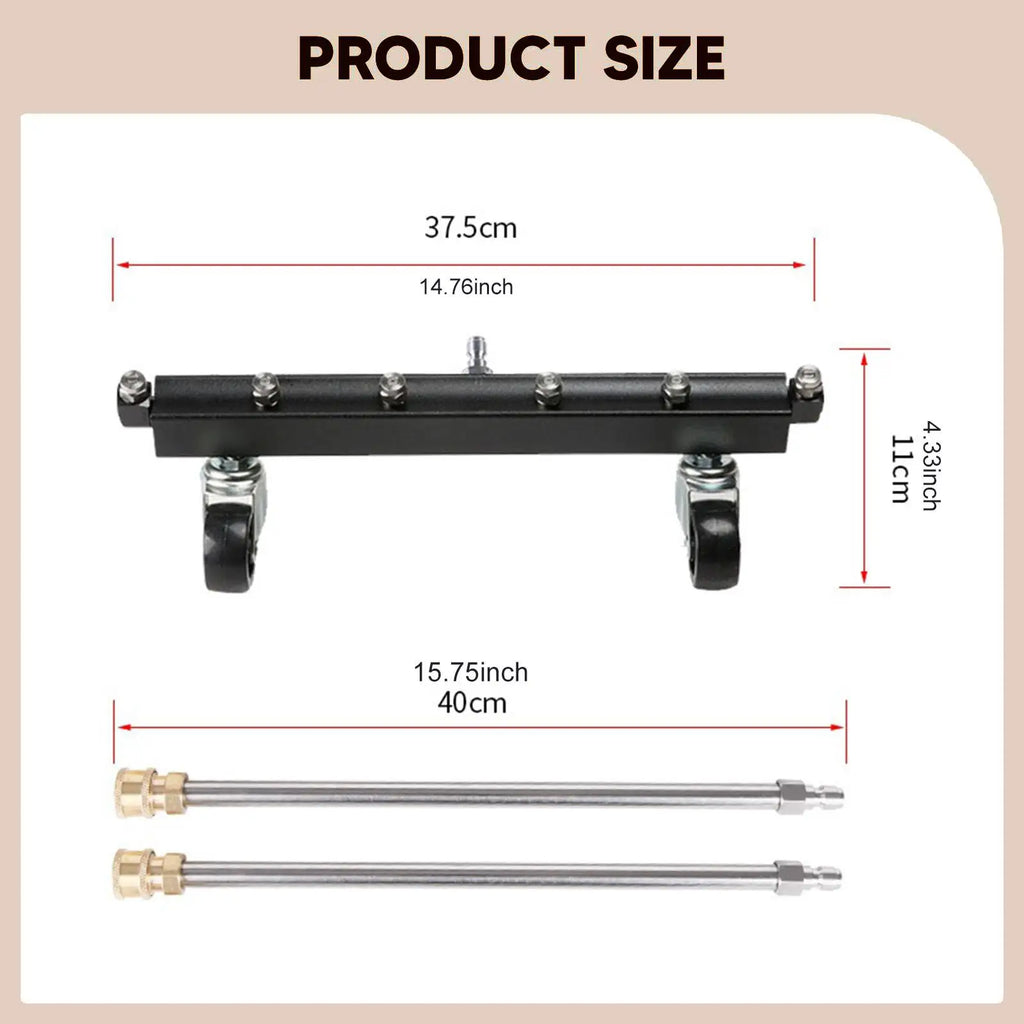 Undercarriage Cleaner Efficient Cleaning Underbody Car Wash Water Broom