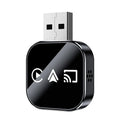 2025 Upgrade 3 in 1 Wireless Carplay Mirror Link Adapter Instant Wired to Wireless Conversion Plug & Play for Wired Carplay