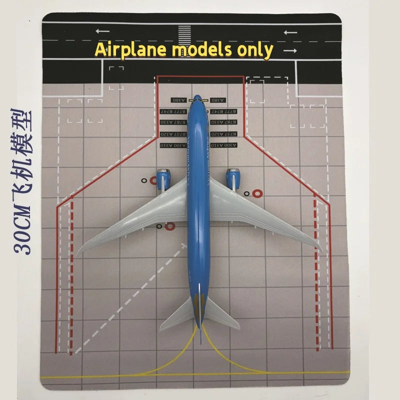 30cm Vietnam B787 Plane Model Kit Adults Fun Airplane Diecast Rrsin Model With Display Stand for Avation Gifts Collection