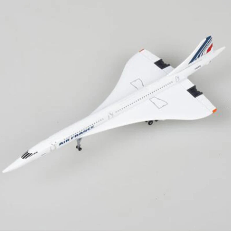 14CM 1:400 Scale Model Alloy Concorde Air British /France Airplane 1976-2003 Airline Display Toys Model Collection Display Gifts