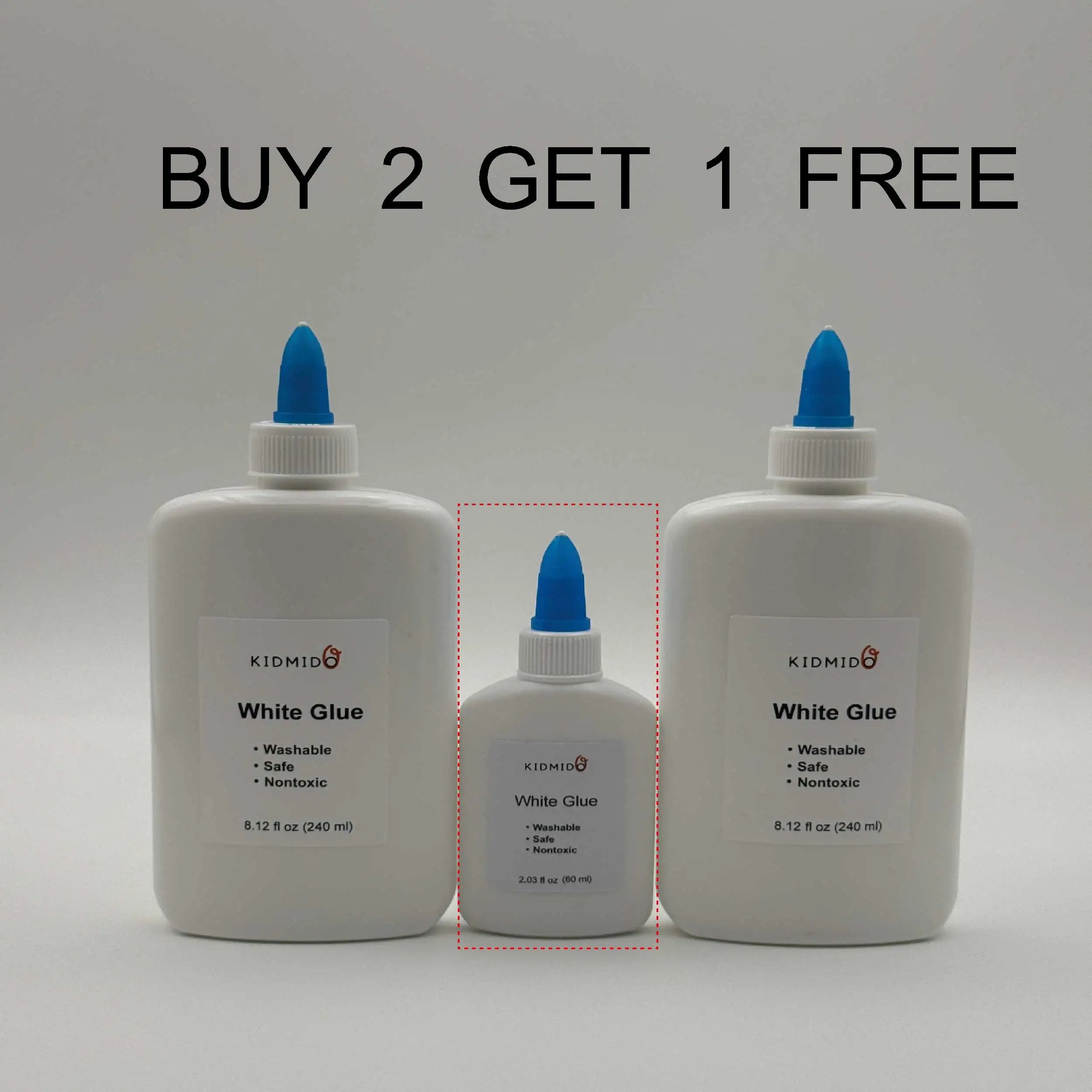 White Glue,Washable,School Glue,DIY Craft Slime Glue,Arts&Crafts DIY STEM