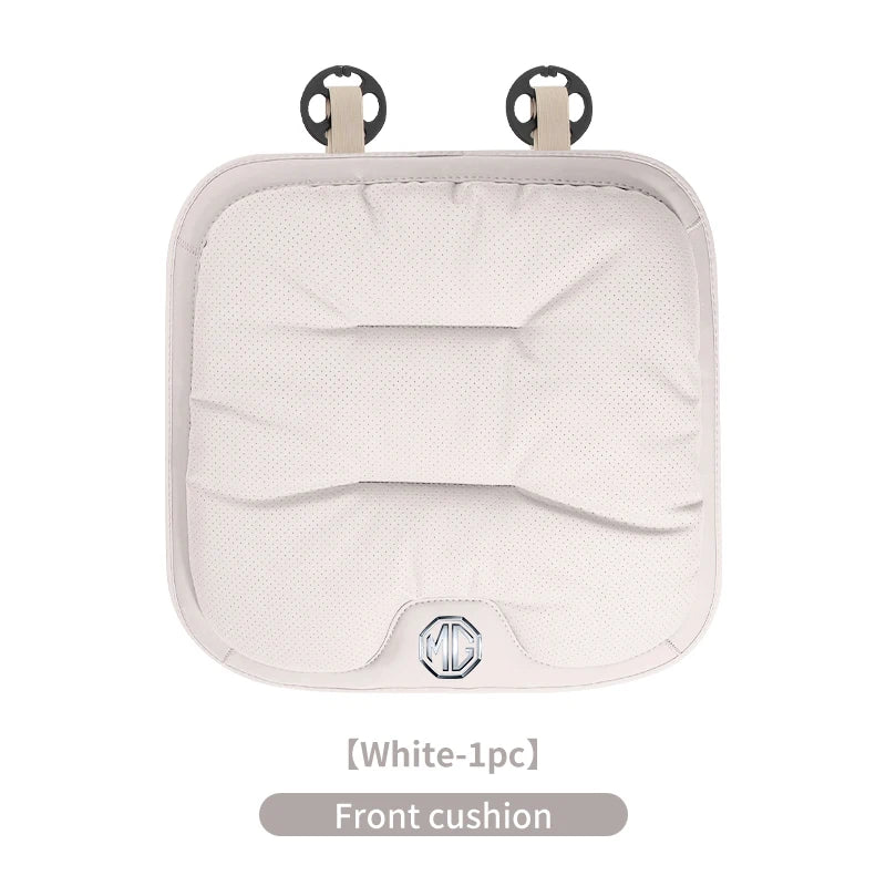 Car Velvet Cushion Leather Backrest Waist Pad Protector Cover AccessoriesFor Morris Garages MG 6 3 5 7 TF ZR ZS HS GS GT Hector