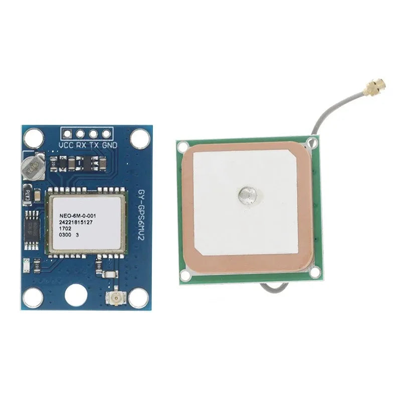 NEO-6M GPS Module GY-GPS6MV2 NEO6MV2 Buit-in EEPROM ApM2.5 Antenna 3V-5V RS232 TTL Board for Arduino Flight Control