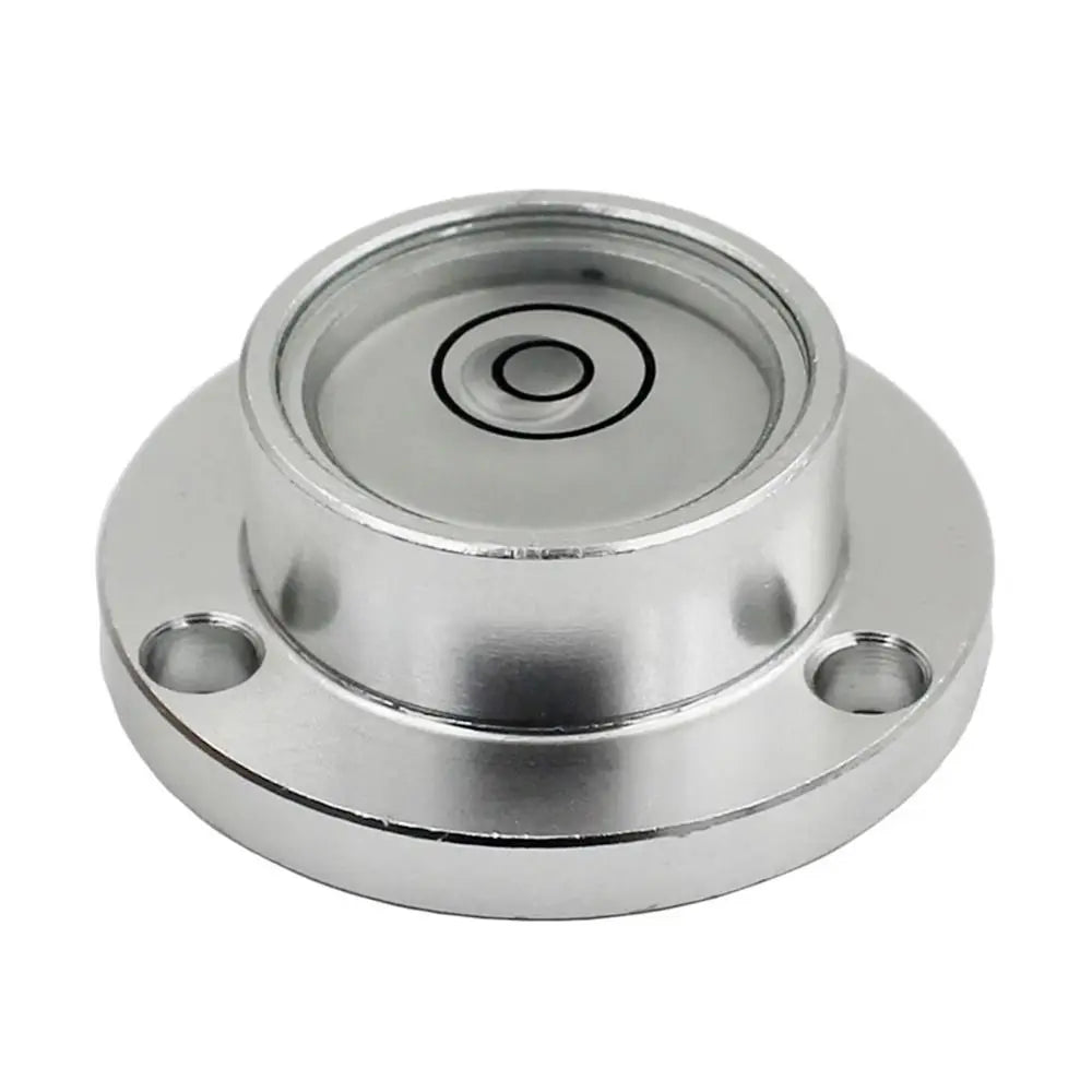 High precision bubble level Small bulls eye level Metal circular level Mini portable horizontal beads