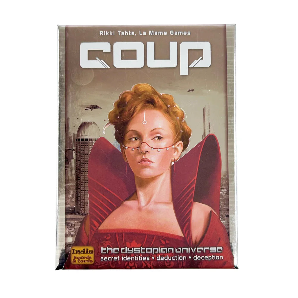 1 Box Coup | Card Game Coup Reformation 1 | 2nd Edition Expansion Holding Resistance Mission Board Game Deck