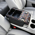 Universal Car Armrest Cushion with Storage Organizer, Soft Center Console Pad for Most Cars