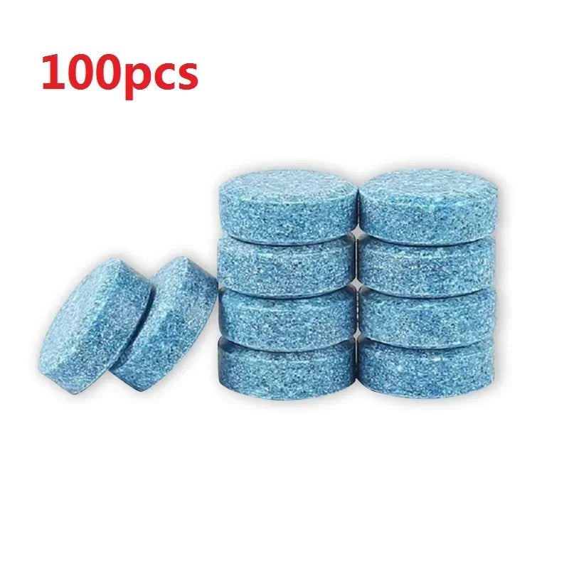 Universal Car Windscreen Glass Washer Cleaning Tablets 5-100PCS Solid Wiper Concentrated Effervescent Auto Maintenance Detergent