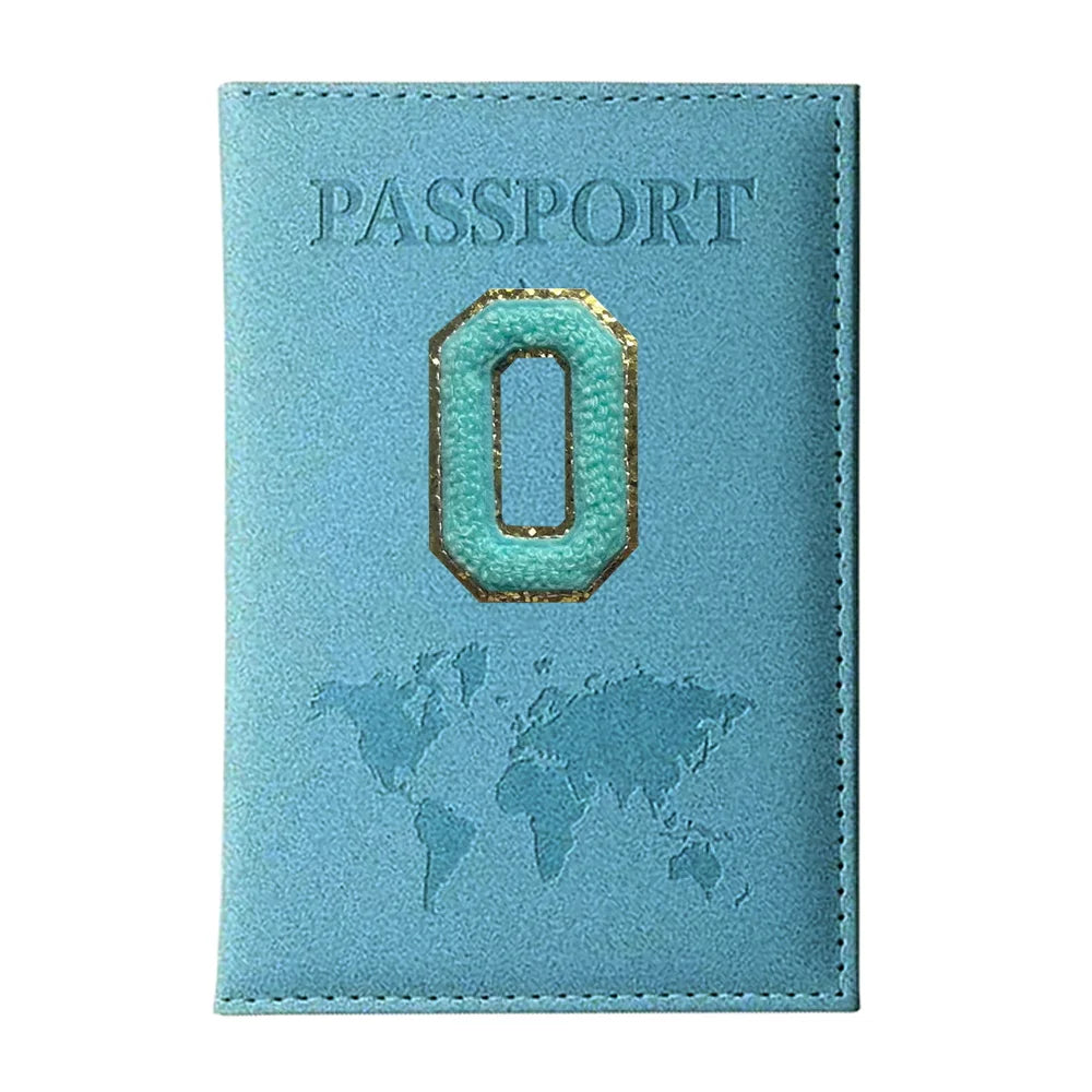 Passports Case Passport Covers Unisex Travelneedments Grren Letter Series Passport Holder Travel Passport Protective Cover