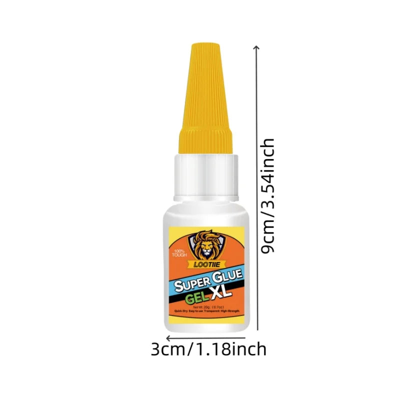 5pcs Transparent Repair Glue - Instant Bond for Household Items, Universal DIY Adhesive for Broken Metal/Wood/Glass