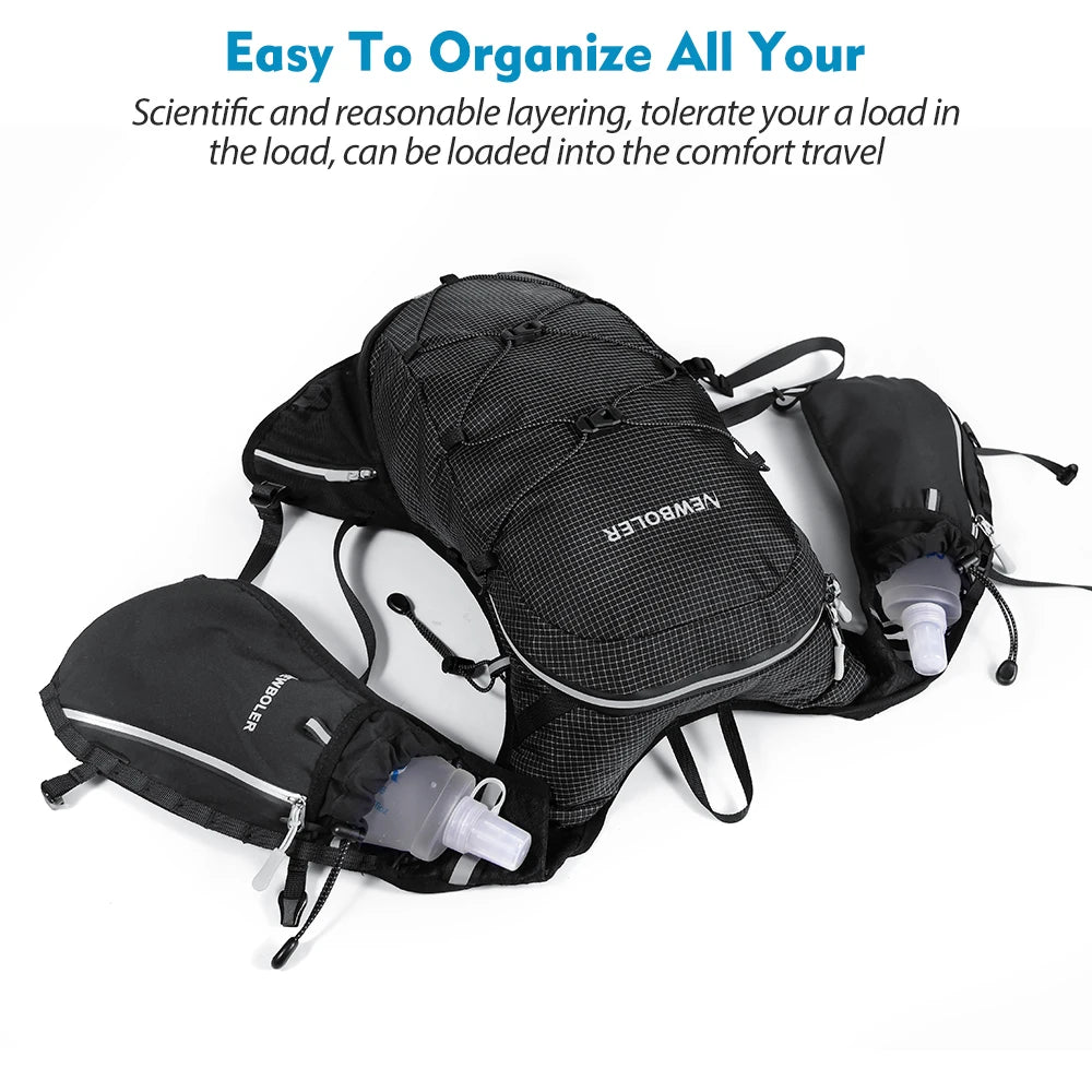Mountaineering Backpack 15 Liters Men's And Women's Outdoor Sports Bag Waterproof Camping Hiking Multifunctional Backpack