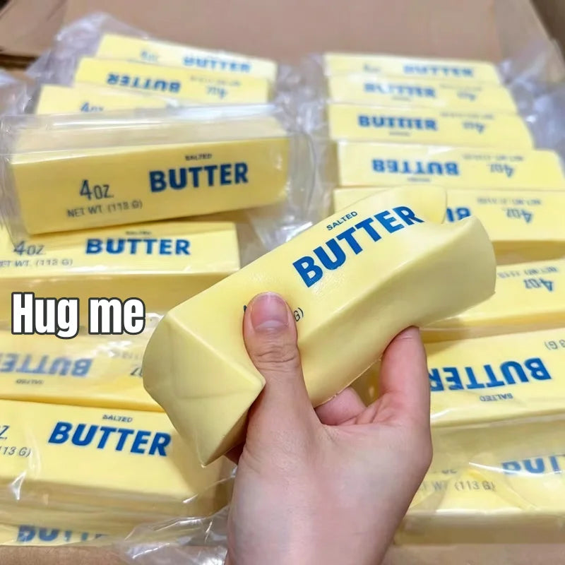 Squishy Butter Stick Fidget Toy Sticky Butter Stick Slow Rebound Stress Ball Squeeze Toy Anti-stress Sensory Toy for Adults