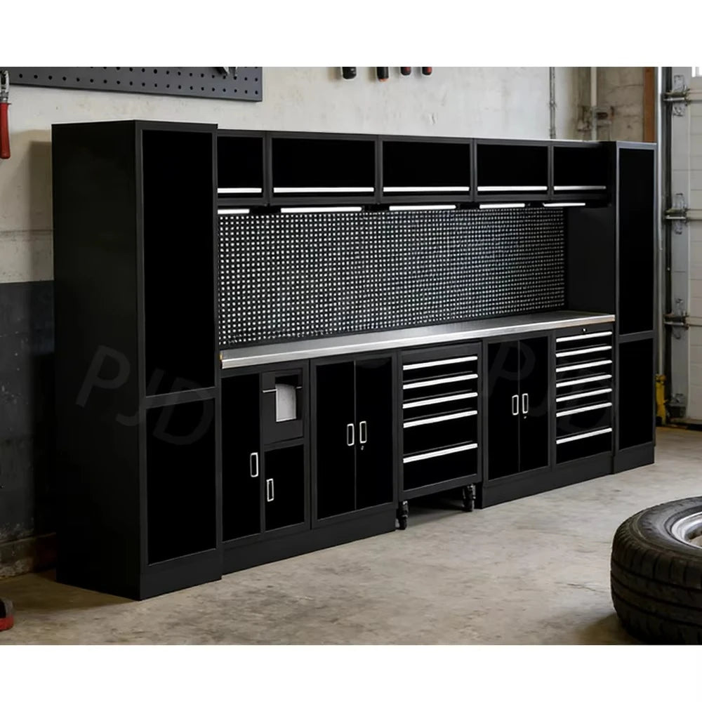 #Tool Cabinet Storage Modul Workstation Garage Storage Cabinet Combination Tool Stainless Steel Tool Cabinet