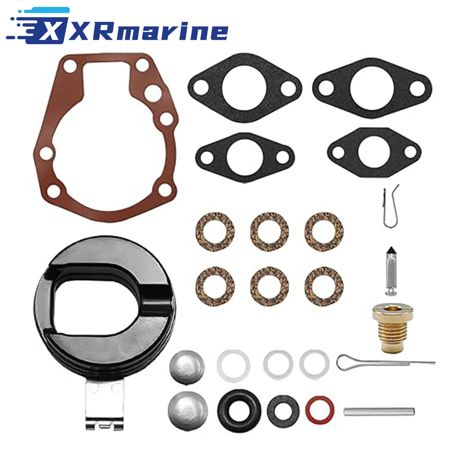 Carburetor Repair Kit 0439071 For OMC Johnson 2-Stroke Engines 1.5 2 3 5 5.5 6 7.5 10 15 18 20 HP 0382045 0382047 18-7043