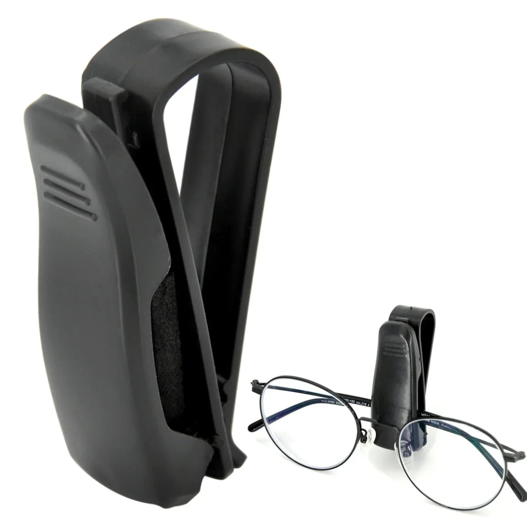 1/4PCS Car Sun Visor Sunglasses Clip Car Glasses Holder Portable Ticket Card Clamp ABS Eyeglasses Case Car Accessories