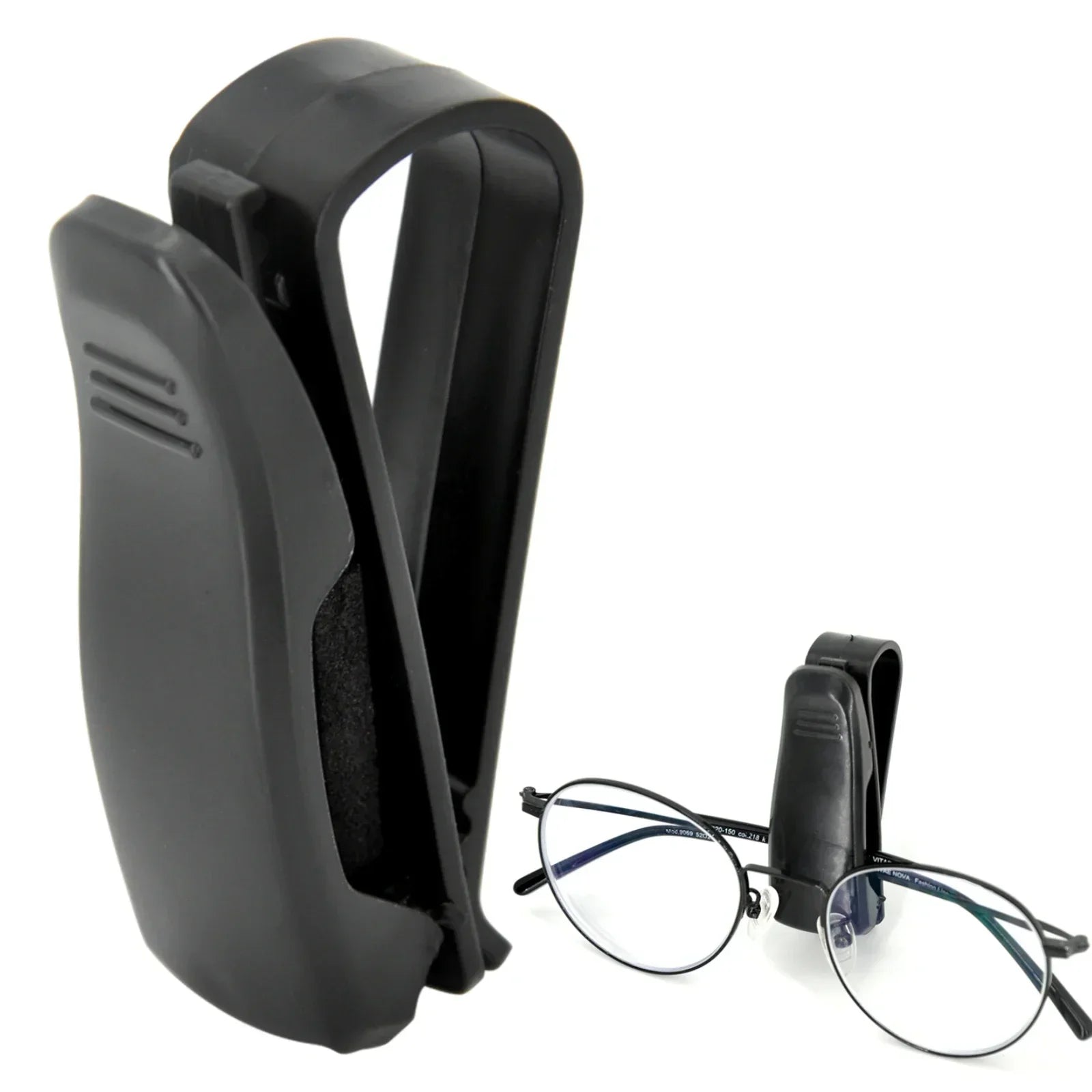 1/4PCS Car Sun Visor Sunglasses Clip Car Glasses Holder Portable Ticket Card Clamp ABS Eyeglasses Case Car Accessories