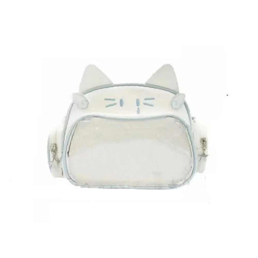 Pu Kawaii Cat Itabag Girl Travel Korean Clear Pocket Shoulder Bag Crossbody Bag Women's Fashion Backpacks Idol Doll Storage Bags