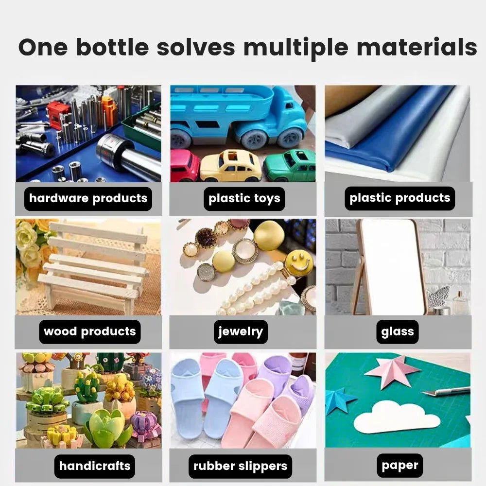 Oily Thick Cyanoacrylate Super Glue Metal Plastic Wood Ceramic Repair Quick Dry Long Lasting Ultra Strong Fast Bonding Adhesive