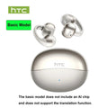 Wireless Earbud HTC NE56 Ear Clip Sport Earphone Bluetooth 360°Spatial Sound IPX5 Waterproof With HD Call 3D Audio Low Latency