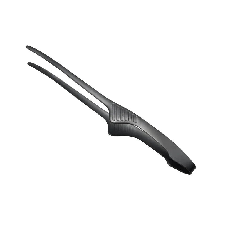 Multifuctional Barbecue Metal Anti-slip Clips Delicate Food Clips Self-standing Tongs Clamp Kitchen Gadgets Barbecue Accessories