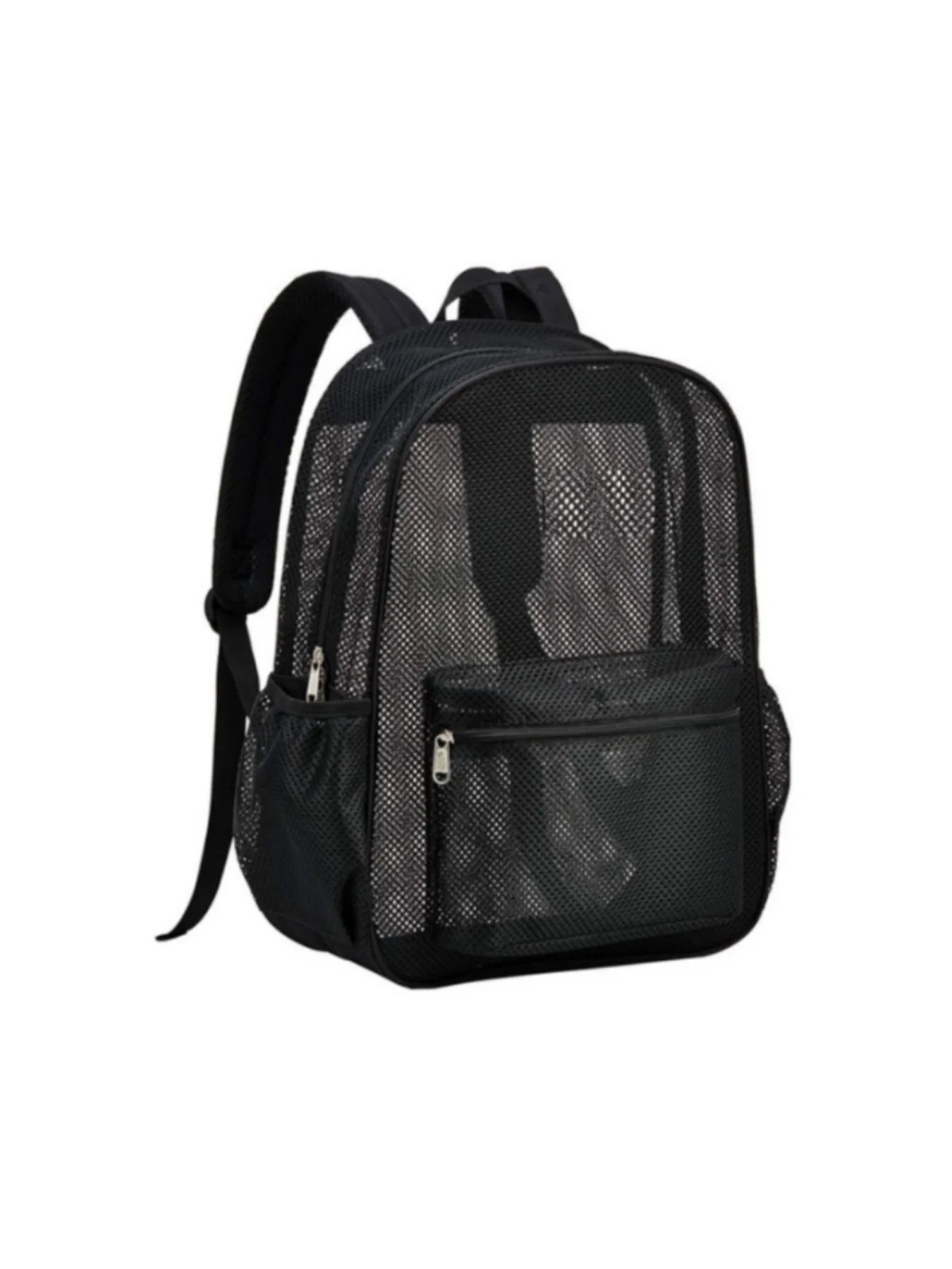 Women's Mesh Breathable Backpack Portable Hollow Casual Outdoor Travel Storage Bag