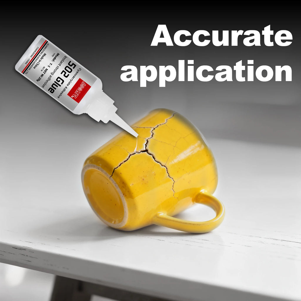 502 Instant Super Glue Transparent Fast Drying Cyanoacrylate Liquid Adhesive Universal Repair Glue for Glass Ceramic Craft