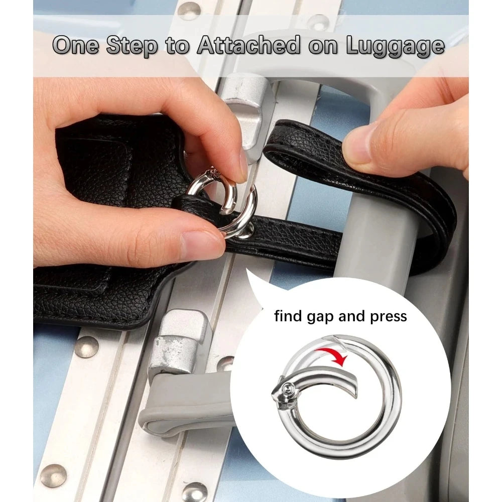 Portable Luggage Tag Durable Suitcase Address Label Baggage Boarding Bag Tag Anti Loss Pendants Travel Accessory Multiple Style