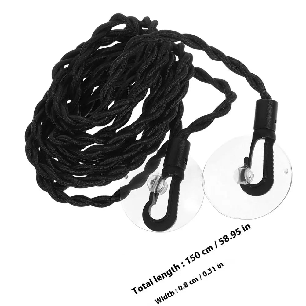 2Pcs Lightweight Portable Clothesline Elastic Travel Clothesline Outdoor Camping Clothes Drying Rope Travel Laundry Line
