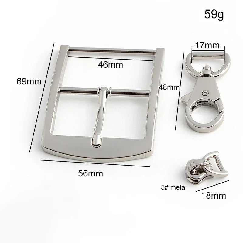 Fashion Metal Bag Locks Clasp Bag Lcok Set For Handbags Purse Tote Closures Snap Clasps DIY Craft Hardware Case Bag Accessories
