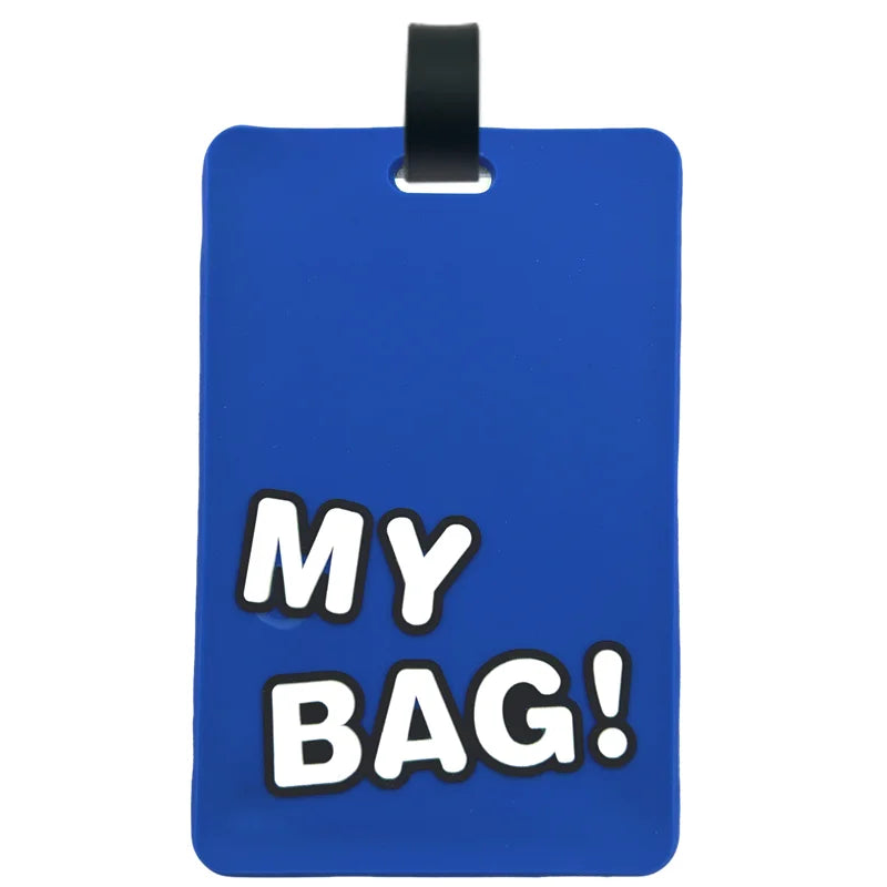 Luggage Bag Label PVC Luggage Bag Tote Bag Travel Bag Label With Business Card And Privacy Cover IT'S NOT YOU BAGS