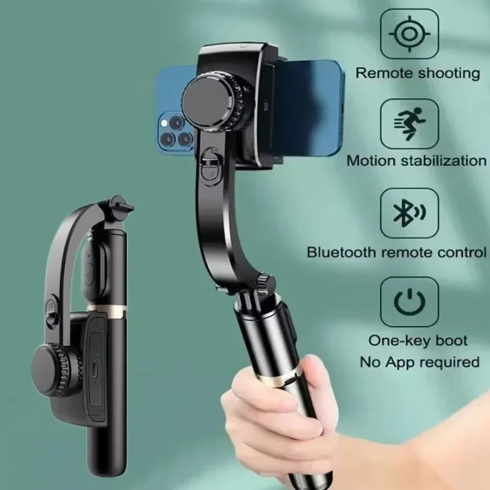 Upgrade Selfie Stick 1m with Wireless Bluetooth LED Fill Light Extended Tripod with Remote Shutter for Android IOS Cellphone